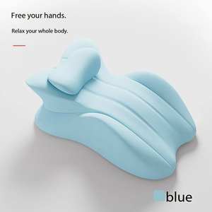 Almohada Ergonómica Multifuncional Curva de Espuma Viscoelástica, Desmontable y Lavable, Almohada de Lectura para Cama - Product Image 4