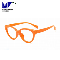 Monture optique œil-de-chat TR90 personnalisée OEM, taille 53-18-145, légère et confortable, pour adultes unisexes, logo personnalisé, MOQ 50 pièces