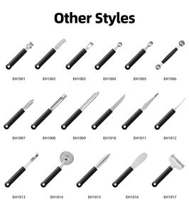 Eagle Canton Fair EU Kitchen Chef Tools Cuillère à melon en acier inoxydable PP Fabricant de carottier à tomates - Product Image 6