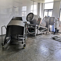 Tambour à vide hydraulique pour viande 2020, équipement de salaison, machine à rôtir le poulet et le bœuf