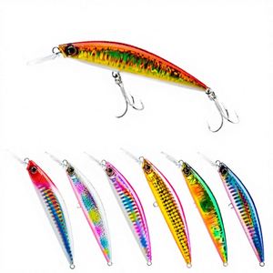 Señuelos de pesca giratorios de metal con forma de campana y cuchillas personalizadas, con anzuelos triples - Product Image 2