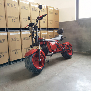 Scooter rapide pour adultes puissant à double moteur hydraulique 60V 18.2Ah 2000W - Product Image 4