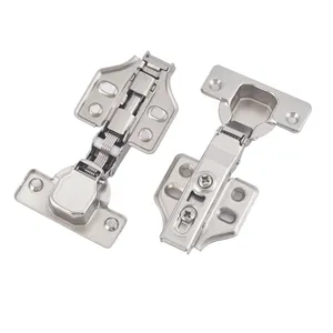 Hot Selling Hydraulic 360 Degree Kitchen Cabinet Hinges Hidden Door Soft Close Hinges For Furniture