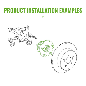 Mới bánh xe trung tâm tự động mang đơn vị phía sau bánh xe trung tâm mang phía trước bánh xe trung tâm cho TOYOTA Honda Mitsubishi Hyundai Kia Subaru - Product Image 4