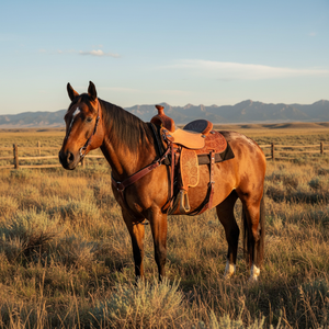 Sillín de caballo occidental de cuero a la moda de la mejor calidad Alta demanda Pista de caballo de cuero occidental más vendida a precio de artículos al por mayor - Product Image 3