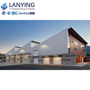 철골 구조 창고 |   현대식 금속 클래딩 산업용 철골 건물 - Product Image 5