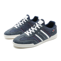 Chaussures décontractées pour hommes, grande taille, antidérapantes, semelle plate, chaussures de marche vintage en cuir PU, fabrication sur mesure