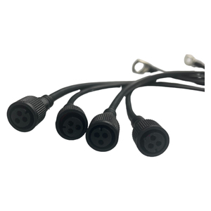 Controller <span class=keywords><strong>LED</strong></span> RF a Doppia Zona Lumina Heavy-Duty 80A 12V 4 Vie con <span class=keywords><strong>Telecomando</strong></span> APP <span class=keywords><strong>per</strong></span> Kit Luci Fuoristrada Rock Wheel - Product Image 4