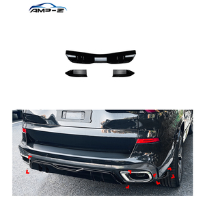 Accesorios para coche, divisor de parachoques trasero, labio de parachoques trasero para <span class=keywords><strong>BMW</strong></span> X5, G05, <span class=keywords><strong>M</strong></span>, <span class=keywords><strong>Sport</strong></span>, <span class=keywords><strong>2019</strong></span> +, G05, 2017 - Product Image 1