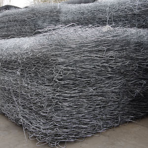 <span class=keywords><strong>Malla</strong></span> de gavión <span class=keywords><strong>hexagonal</strong></span> <span class=keywords><strong>galvanizada</strong></span> por inmersión en caliente para retención de suelo Protección de pendiente de subgrado Prevención de colapso-Tamaño de corte tejido personalizado - Product Image 3