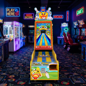 เครื่องเล่นเกมซุปเปอร์โบว์ลิ่ง 42 นิ้ว สำหรับ 1 ผู้เล่น แบบแลกตั๋ว |   ตู้เกมหยอดเหรียญ 280W 220V - Product Image 5