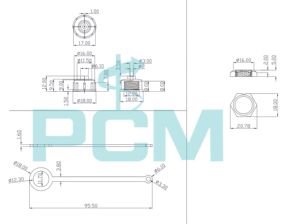 Câble d'extension étanche USB Type C mâle à femelle monté sur panneau IP67 Version USB2.0 pour armoire d'équipement de <span class=keywords><strong>bateau</strong></span> en plein air - Product Image 6