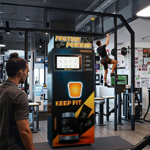 Thương mại tự động dịch vụ Whey bột protein Lắc Máy bán hàng tự động 32 inch màn hình cảm ứng SDK đa thanh toán đám mây - Product Image 1