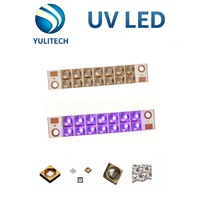 Bande LED UV 255nm 265nm 275nm, série d'encapsulation de lumière UVC, modules de lampes UVC violettes à intensité variable pour la stérilisation
