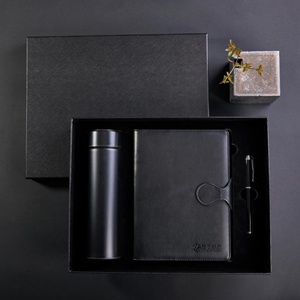 Cuaderno de Piel Sintética A5 de Alta Calidad y Juego de Bolígrafos, Agenda de Negocios con Logotipo Personalizado, Cuaderno Promocional - Product Image 5