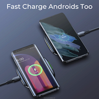 Vente en gros 15W chargeur sans fil rapide 3 en 1 avec logo OEM pour iPhone pour Samsung pour montre chargeur de modèle privé à charge rapide