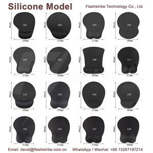 Tapis de souris personnalisé FS-X01 avec repose-poignet, surface douce et respirante, soutien confortable du poignet, tapis de souris pour le <span class=keywords><strong>bureau</strong></span>, les jeux, la maison, la décoration de <span class=keywords><strong>bureau</strong></span> - Product Image 3