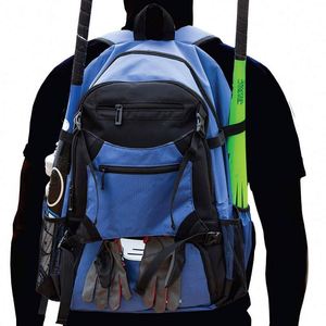 Sac à dos de baseball pour activités de plein air, grande taille, imperméable, avec logo personnalisé, fabriqué en usine BSCI. - Product Image 5