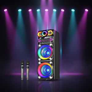 Altavoz Bluetooth portátil para exteriores, 100W de potencia de salida, estilo inalámbrico, puerto de carga tipo <span class=keywords><strong>C</strong></span>, teléfono móvil para el hogar, ordenador, Karaoke - Product Image 5