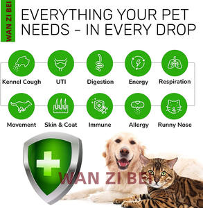 Натуральная травяная добавка в виде капель клюквы для собак и кошек, добавка и витамин - Product Image 2