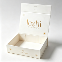Boîte de luxe avec logo personnalisé, fermeture magnétique, couvercle en carton rigide, boîte en carton noir avec aimant, emballage pour chaussures, vêtements, emballage cadeau en carton
