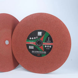 Disque de coupe en oxyde d'aluminium OEM 355 mm, roue abrasive haute dureté pour machine de découpe de métal, fournisseur Vietnamien - Product Image 1