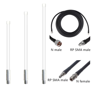 Antenne Lora hélicoïdale extérieure 868 MHz/915 MHz à gain élevé 9 dBi, antenne omnidirectionnelle en fibre de verre pour communication 4G 5G - Product Image 2
