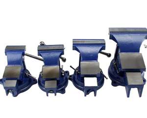 Étau de banc robuste Étau domestique de précision Établi Étau de banc en acier moulé lourd adapté au travail du bois - Product Image 3