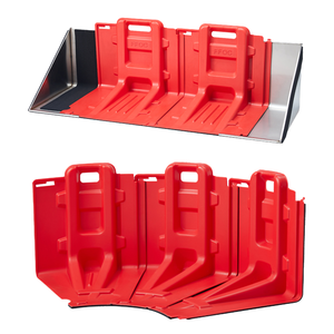 Barrera de inundación de plástico ligero actualizada protección UV para control de inundaciones de emergencia - Product Image 1