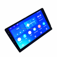 Pemutar Multimedia Mobil MTK6580 Universal 9 10 7 Inci 2 Din Android 12 Radio Stereo GPS Navigasi DVD Video Carplay
