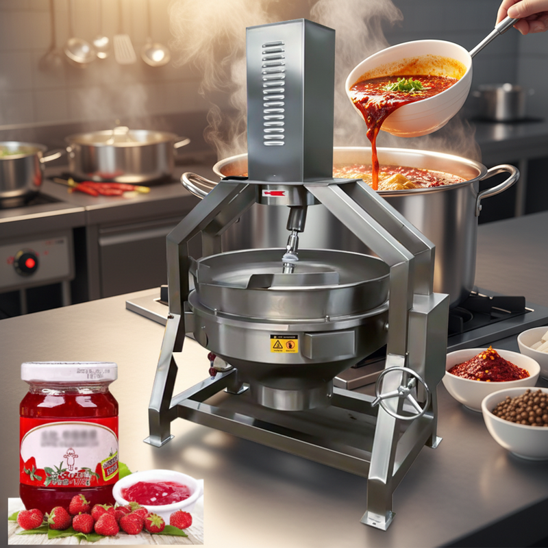 Double Layer Electric Jacketed Kettle Heavy