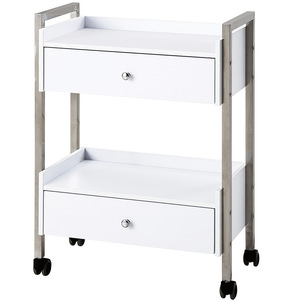 Dongpin Beauty Salon <b>Trolley</b> 64x40x87cm Double Layer With Drawers Mobile Storage Cart For Nail And Hairdressing <b>Tools</b> - Product Image 1