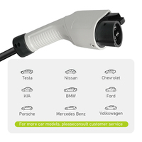 Chargeur de voiture électrique portable BOULT P02 de haute qualité 16A/32A 3,5kW/7kW avec écran LCD Type2/Type1 pour usage domestique 220V certifié CE
