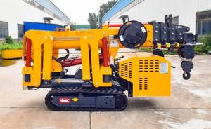 5-Tonnen-Raupenkran Multifunktion aler 3-Tonnen-Mini-Spinnenkran Fernbedienung Zusammen klappbarer Spinnen kran Zum Verkauf - Product Image 4