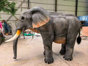 Disfraz de <span class=keywords><strong>Elefante</strong></span> Realista para Adultos, Traje Animatrónico de Animal Caminante con Sonido y Función de Movimiento para Espectáculos y Eventos - Product Image 3