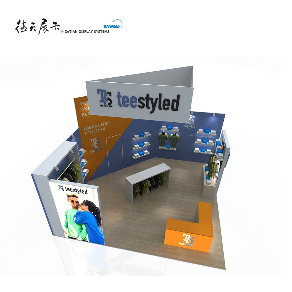 D'extrusion en aluminium Modulaires standard Partition Coquille Schéma Salon Expo Affichage Stand D'exposition