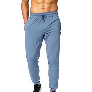 Wholesale <b>Men's</b> High Waist <b>Polyester</b>/Cotton Lightweight Sweatpants Casual <b>Joggers</b> Autumn Gym Pants Waterproof Breathable - Product Image 3