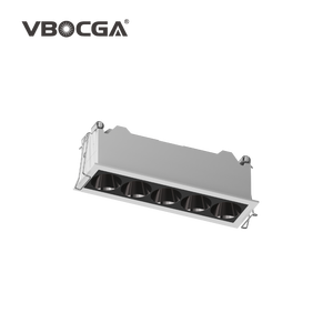 5 Heads 10W Recessed Adjustable Square <strong>Aluminum</strong> Modern LED Downlight <strong>Grille</strong> <strong>Lights</strong> 90 CRI 3-Year Warranty for Hotel/Villa - Product Image 3