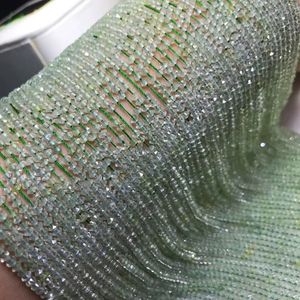 Tourmaline rubis naturel Morgan pierre verte aventurine jade grenat perles à facettes soucoupe volante perles pierres précieuses bricolage en gros - Product Image 5