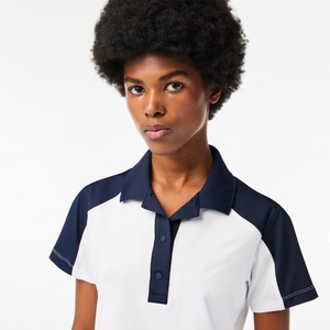 Fabricante de Ropa Deportiva para Mujer, Camisetas Polo de Tenis de Algodón con Logotipo Personalizado, Manga Corta, para Golf y Pickleball - Product Image 3