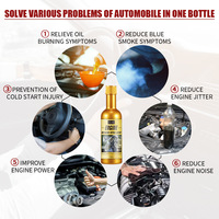 Additif Moteur 120ml : Agent Réparateur d'Usure, Réduit la Consommation de Carburant Essence Diesel, Nettoyant Moteur et Convertisseur Catalytique