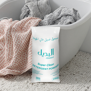 Detergente para ropa en polvo a granel de 25kg de alta calidad, <span class=keywords><strong>precio</strong></span> de fábrica, espuma rica con fuerte eliminación de manchas para lavar ropa - Product Image 5
