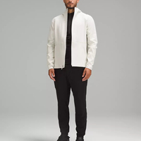 Veste coupe-vent avec fermeture éclair à glissière meilleure veste blanche de mode pour hommes pour le style veste d'hiver réfléchissante