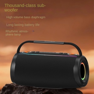 Водонепроницаемая портативная акустическая система IPX6 с 10-дюймовым сабвуфером, 2.0-канальная, для улицы, с поддержкой TF-карт, беспроводная, с RGB LED подсветкой, на аккумуляторе, подарок - Product Image 2