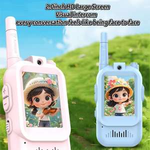 <span class=keywords><strong>Walkie</strong></span> Talkie Video per Bambini, Giocattoli Portatili per Interni ed Esterni, Giochi Familiari, Mini Wireless Sicuro e Intelligente - Product Image 3