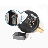 Chine manomètre à contact électrique à assistance magnétique manomètre huile air manomètre manomètre en acier inoxydable