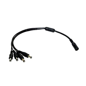 4-Output Power Splitter For Surveillance <b>Cameras</b> 12V DC Adapter <b>Cable</b> - Product Image 1