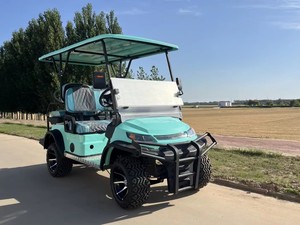 Golf Cart Elettrico Personalizzabile a 4 Posti con Elevata Capacità di Salita, Pneumatici All-Terrain per Campi da Golf - Product Image 3