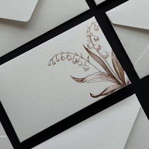 مغلفات ورقية فاخرة مخصصة وورق كرتون مطبوع بتقنية الأوفست مع عملية نقش للترويج للعلامة التجارية وبطاقات الأعياد ورسائل الشكر - Product Image 3