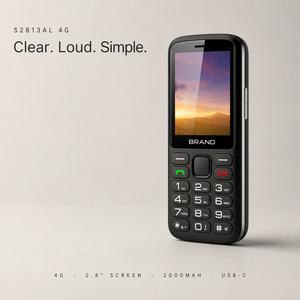Téléphone mobile 4G pour seniors, design à gros boutons, vente en gros mondiale, commandes en gros - Product Image 4